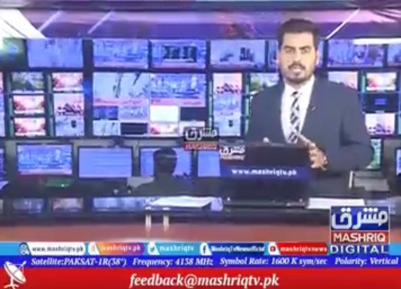 TV anchor continues to deliver news as studio shakes violently amid quake in Pak