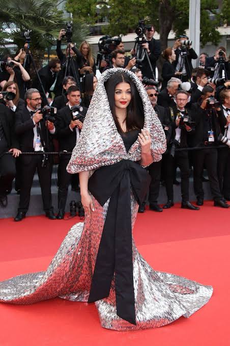 Cannes 2023: Aishwarya Rai Bachchan stuns in silver Sophie Couture gown