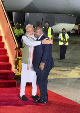 PM Modi arrives in Papua New Guinea on key visit, to host major summit with Pacific island nations
