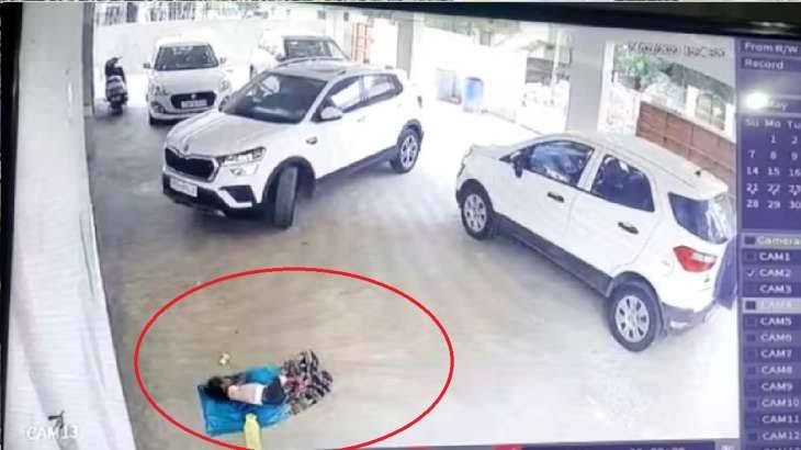 Hyderabad: 2-year-old girl dies after being run over by car at parking lot of apartment