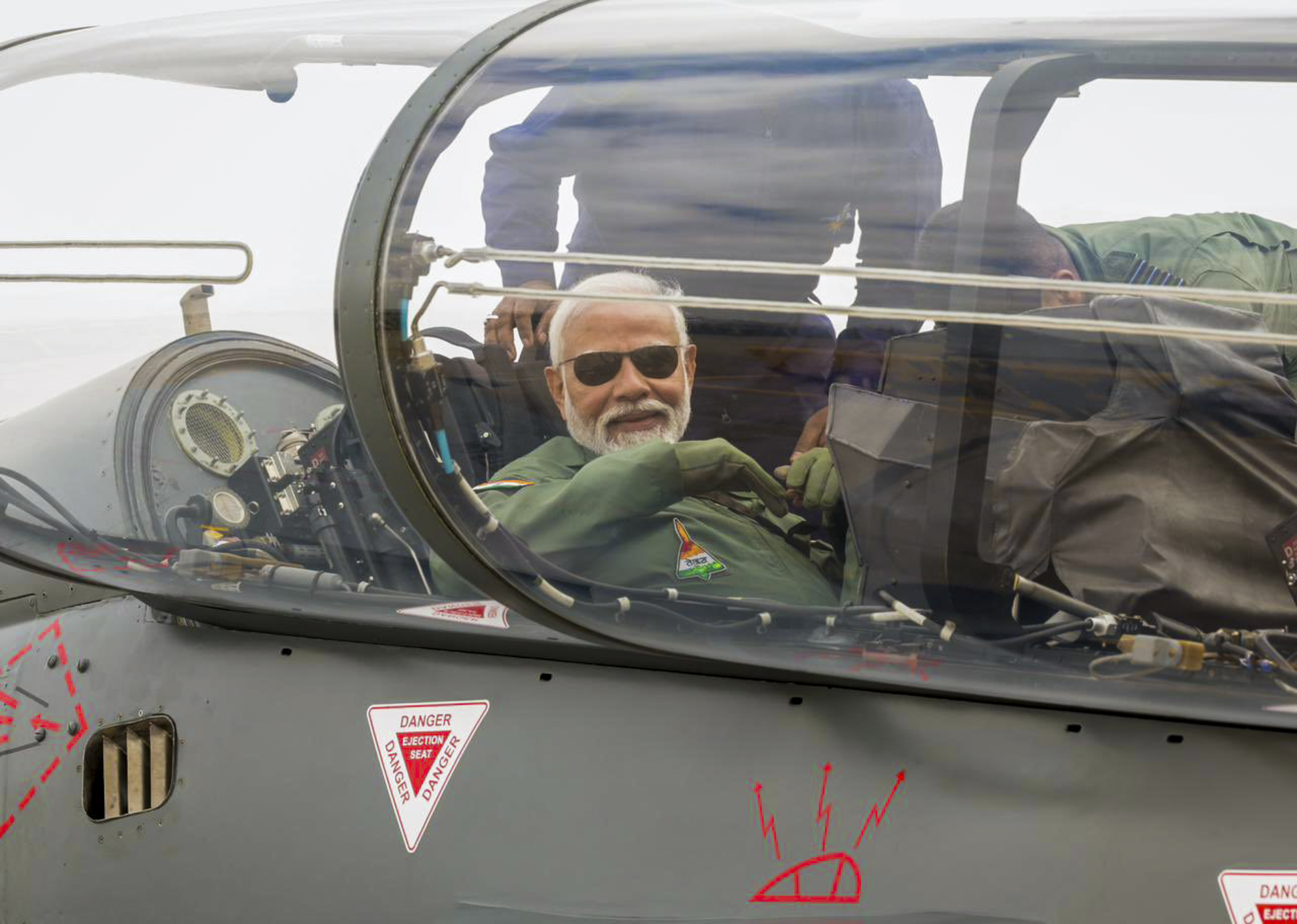 PM Modi undertakes sortie on Tejas aircraft