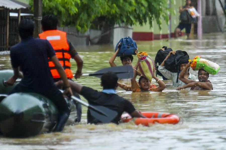 Over 100 families rendered homeless as flash flood hits Tripura