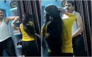 UP Govt Hospital Doctor Seen Dancing With Fiancée Inside Duty Room; Video Goes Viral