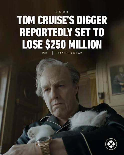 Tom Cruise-starrer 'Digger' to lose USD 245 million in theatrical run